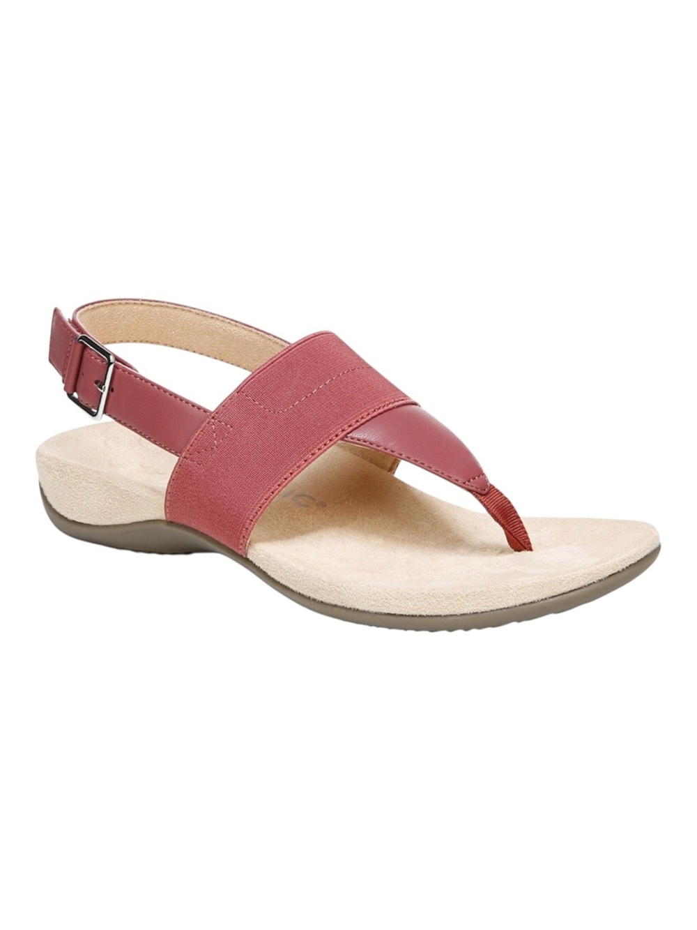 Vionic Danita Marsala Adjustable T-strap Sandals Size 8